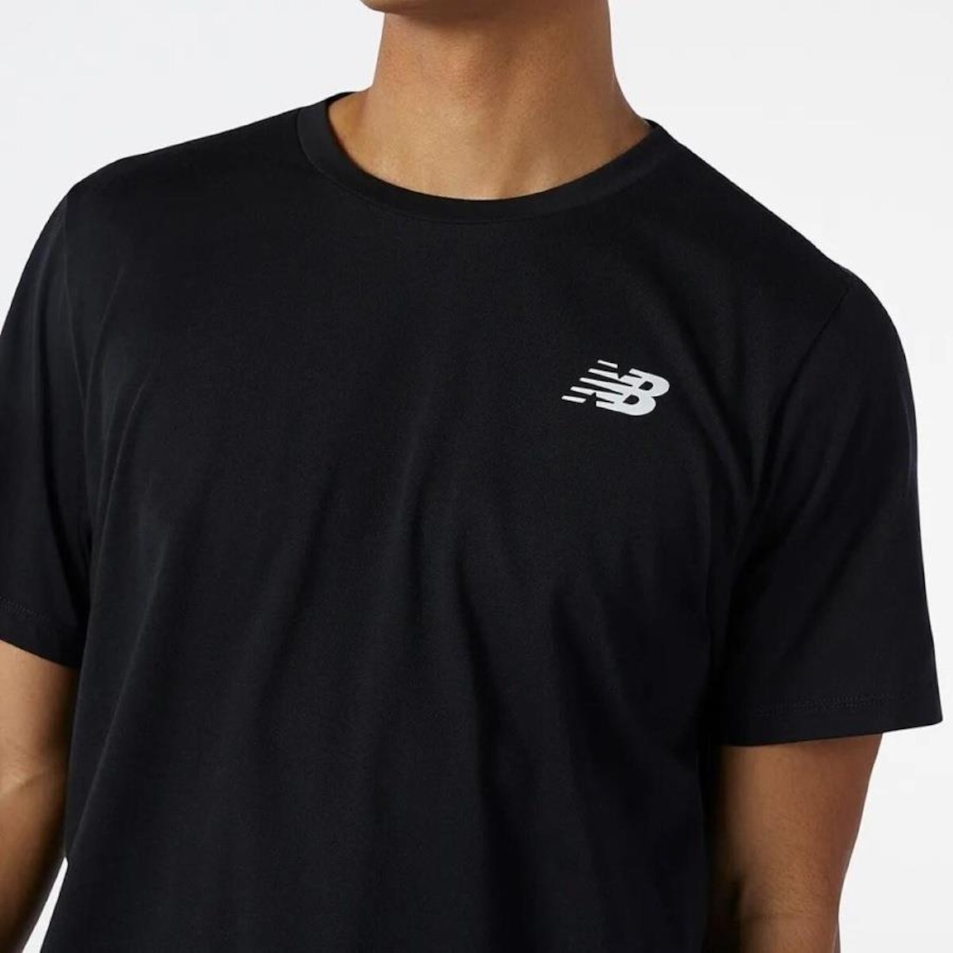 Camiseta New Balance Tenacity Logo - Masculina - Foto 4