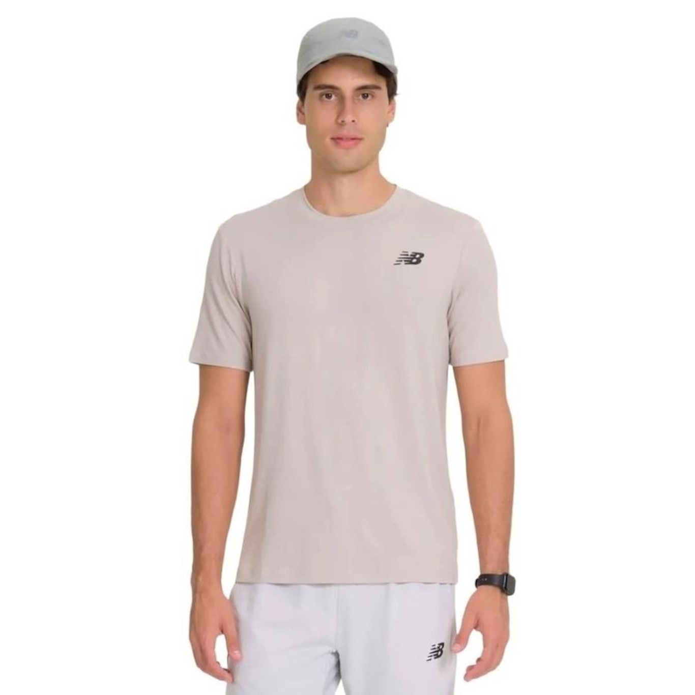 Camiseta New Balance Tenacity Logo - Masculina - Foto 1