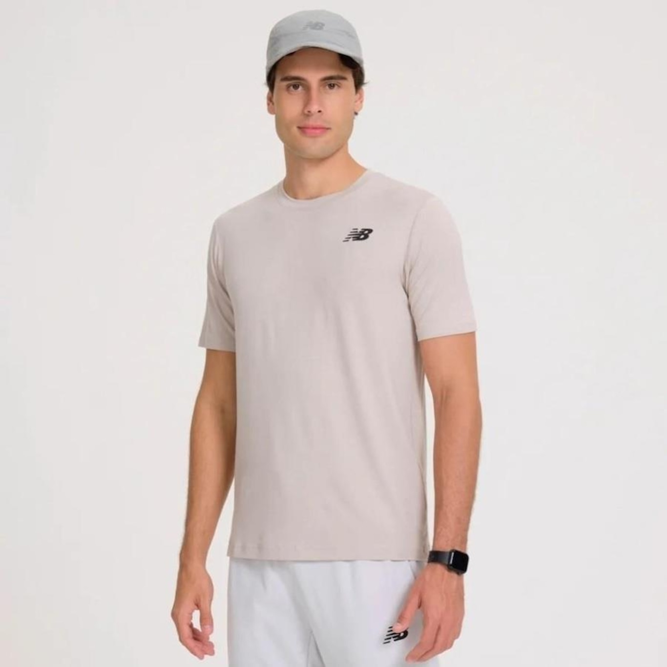 Camiseta New Balance Tenacity Logo - Masculina - Foto 2