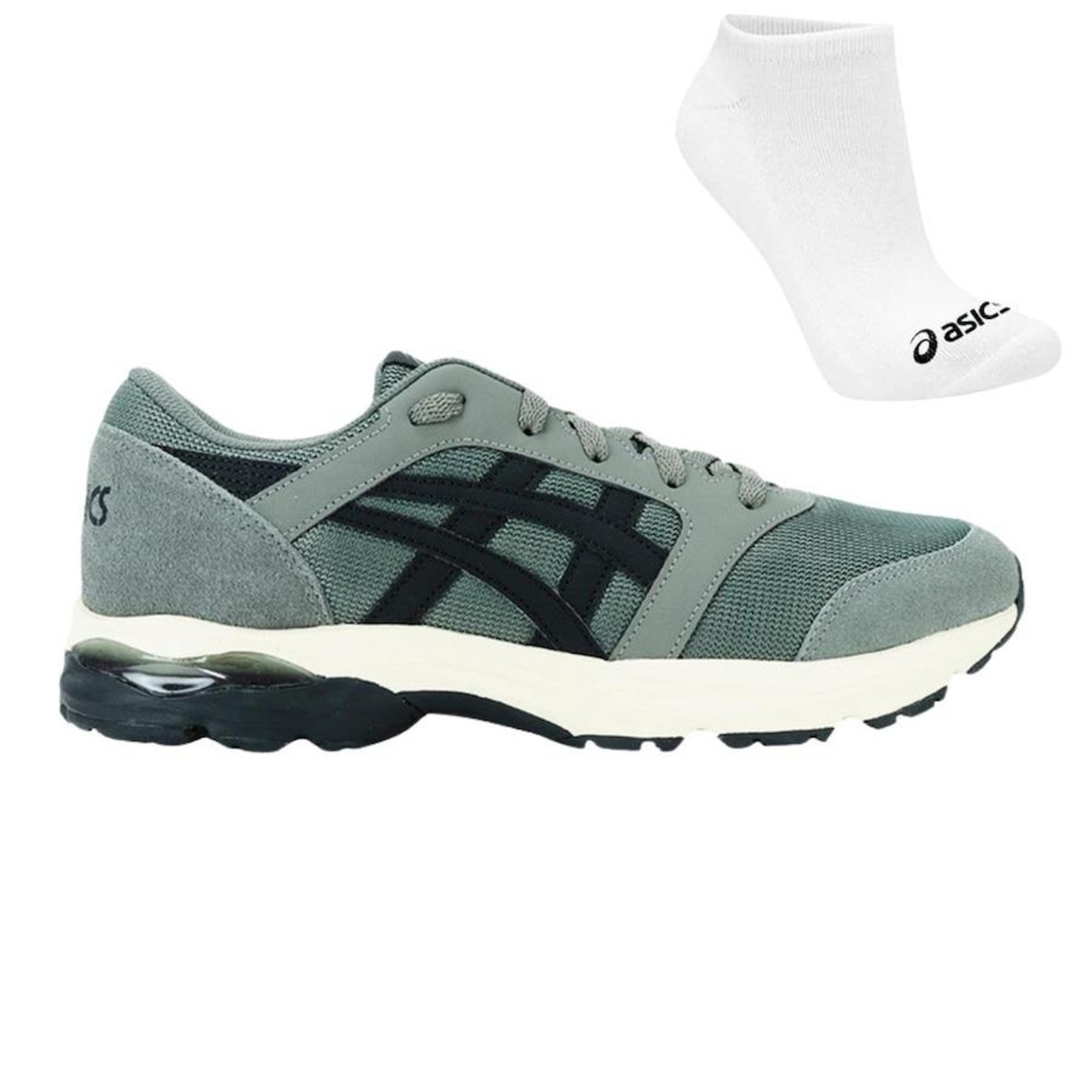 Kit Tênis Asics Gel-Takumi + Par de Meias - Masculino - Foto 1