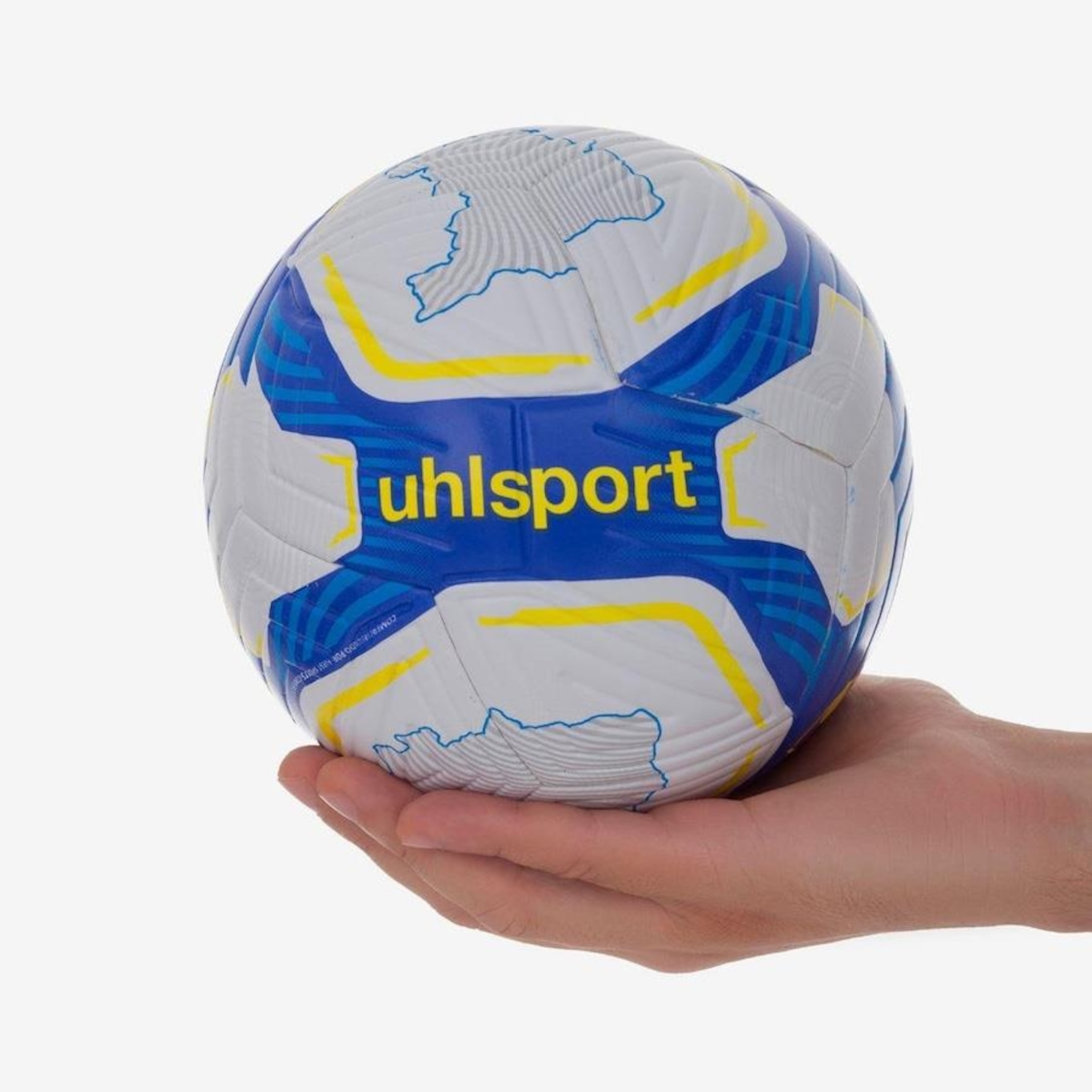 Mini Bola de Futebol de Campo Uhlsport Match Brasileirão 2024 - Foto 1