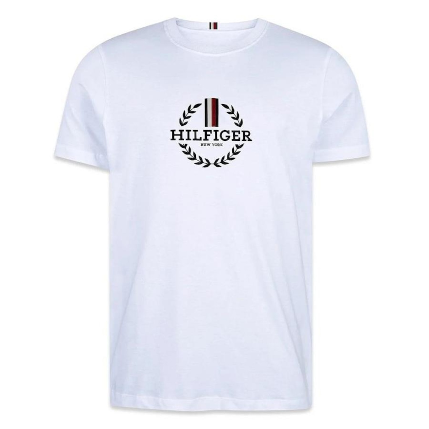 Camiseta Tommy Hilfiger Ab Global Stripe Wreath Tee - Masculina - Foto 1