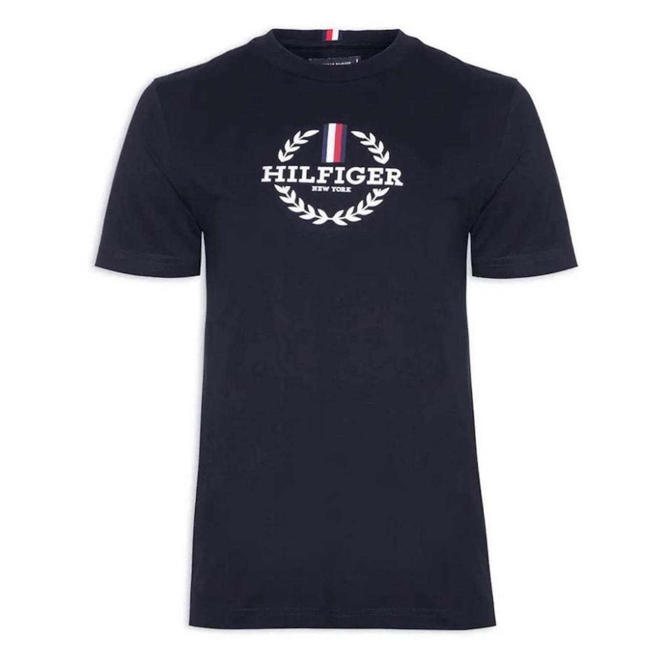 Camiseta Tommy Hilfiger Ab Global Stripe Wreath Tee - Masculina - Foto 1