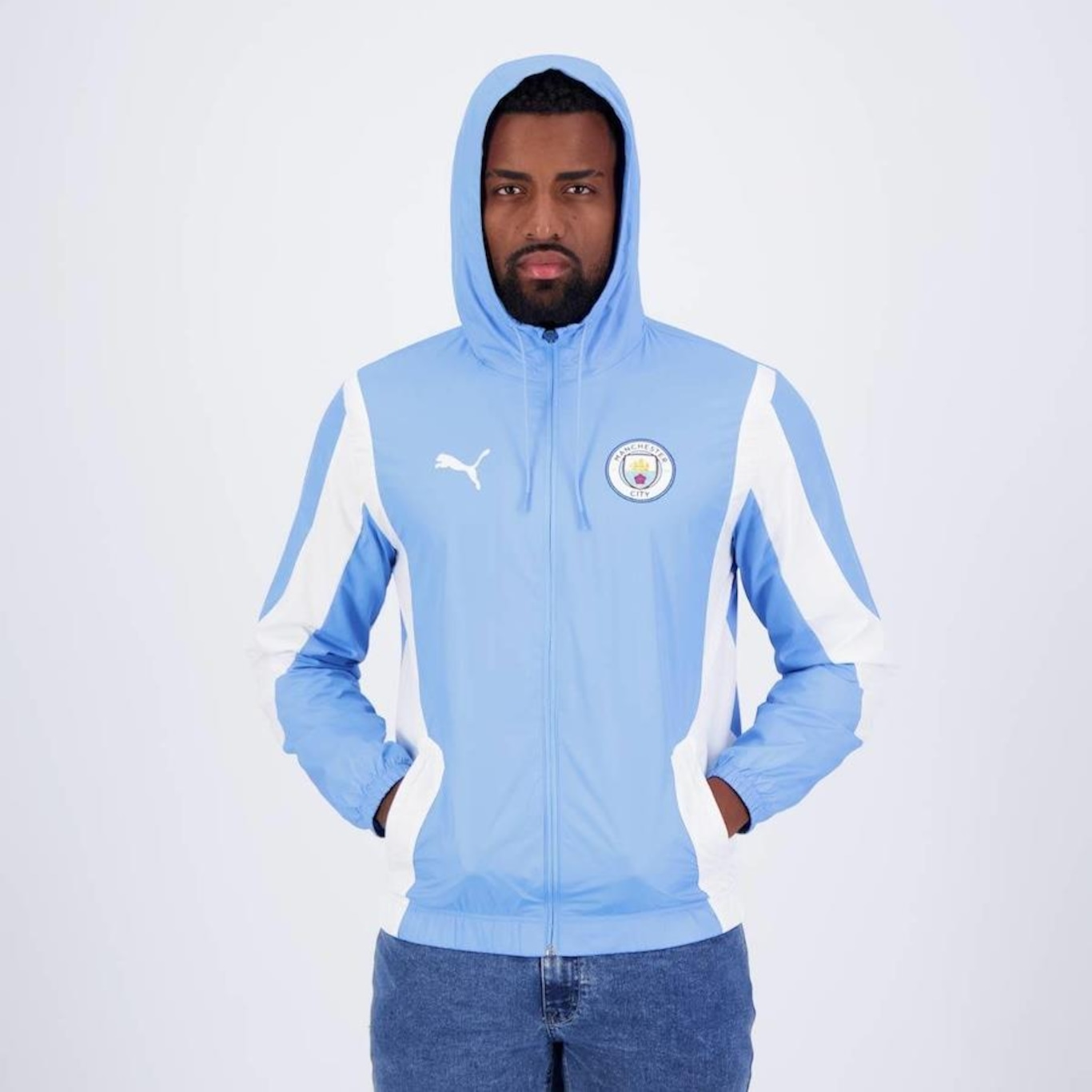 Jaqueta Puma Manchester City Hino - Masculina - Foto 2