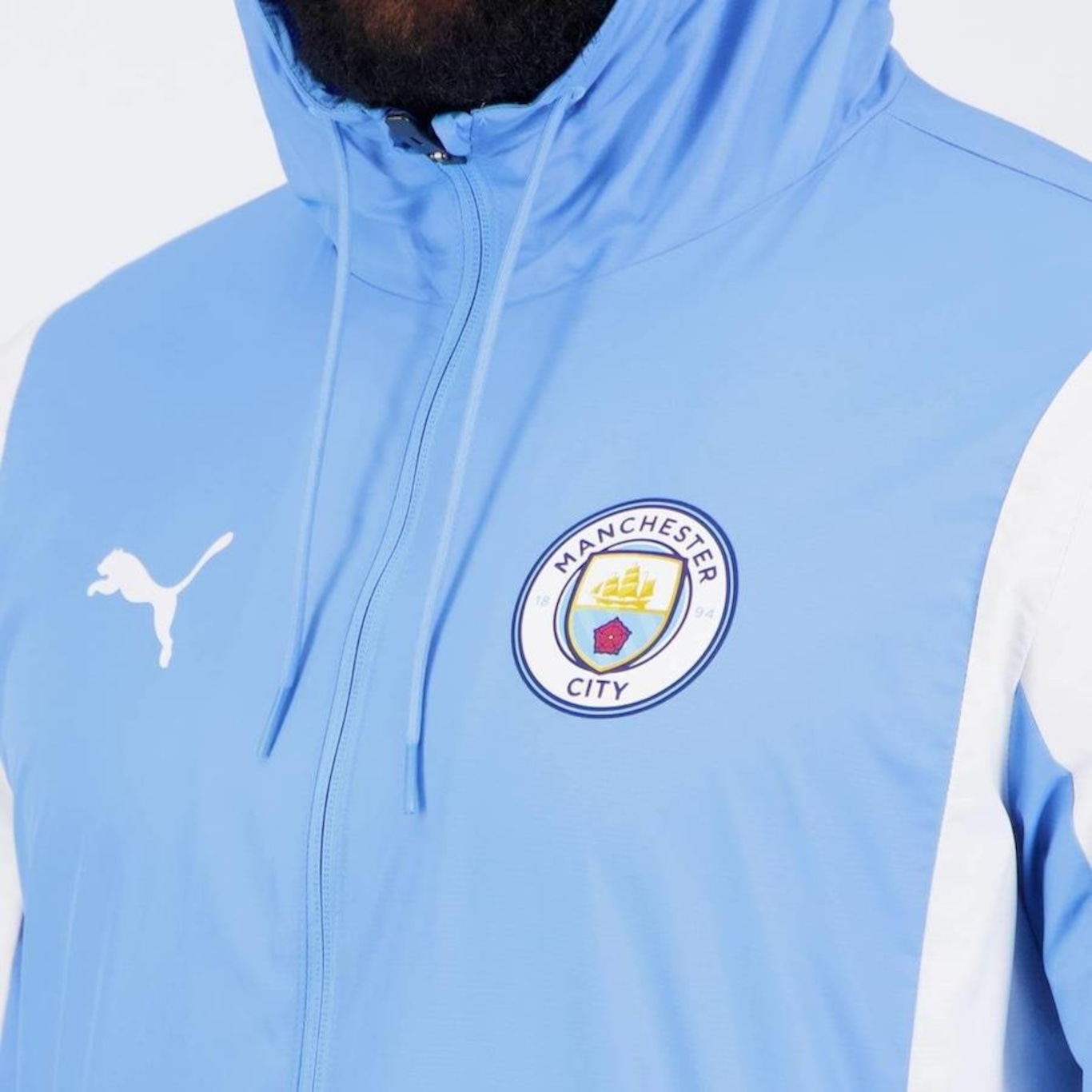 Jaqueta Puma Manchester City Hino - Masculina - Foto 5