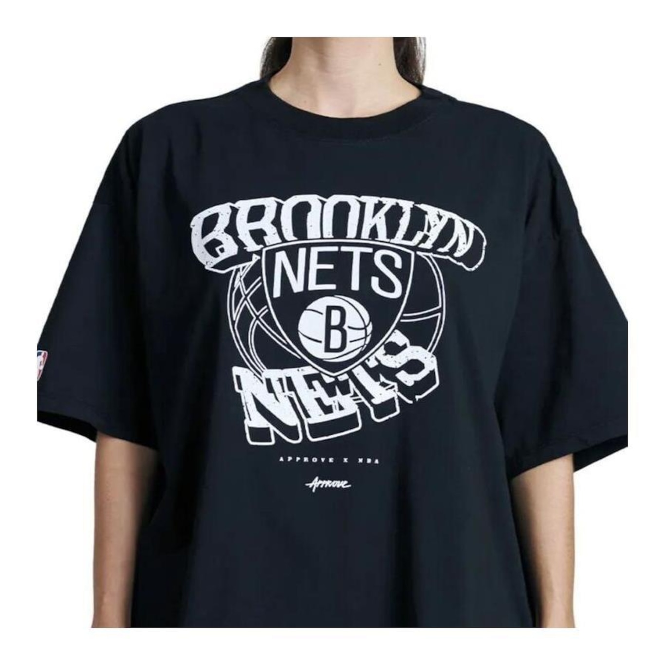 Camiseta Huge Approve X Nba Nets - Unissex - Foto 4