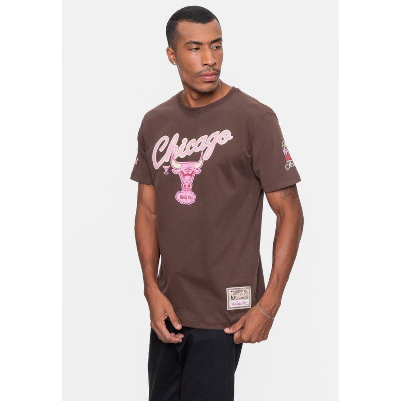 Camiseta Mitchell & Ness Sugar Bacon - Masculina - Foto 2