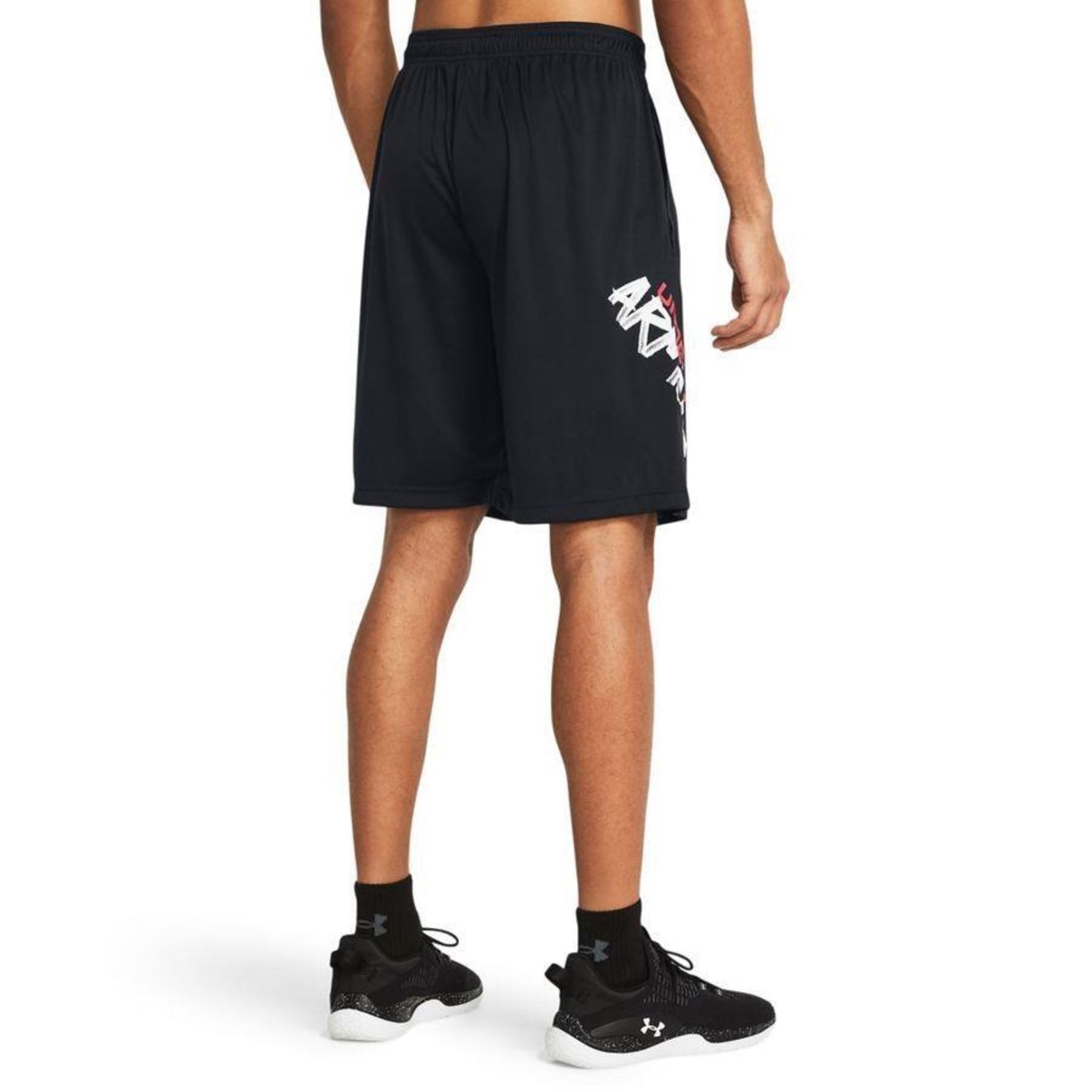 Shorts de Treino Under Armour Tech Wordmark - Masculino - Foto 2