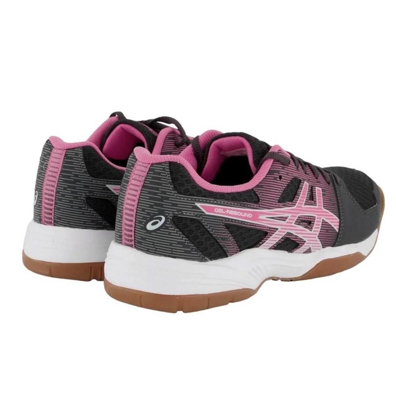 Kit Tênis Asics Gel-Rebound + Par de Meias - Feminino - Foto 2