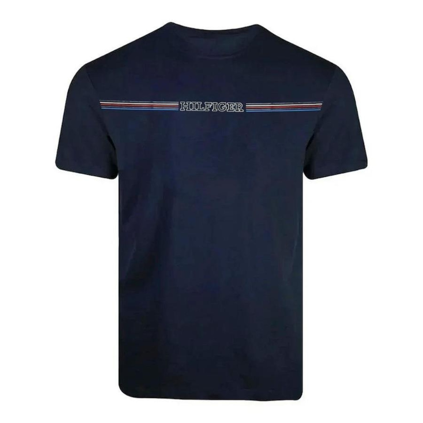 Camiseta Tommy Hilfiger Ab Ab Stripe Chest Tee - Masculina - Foto 1