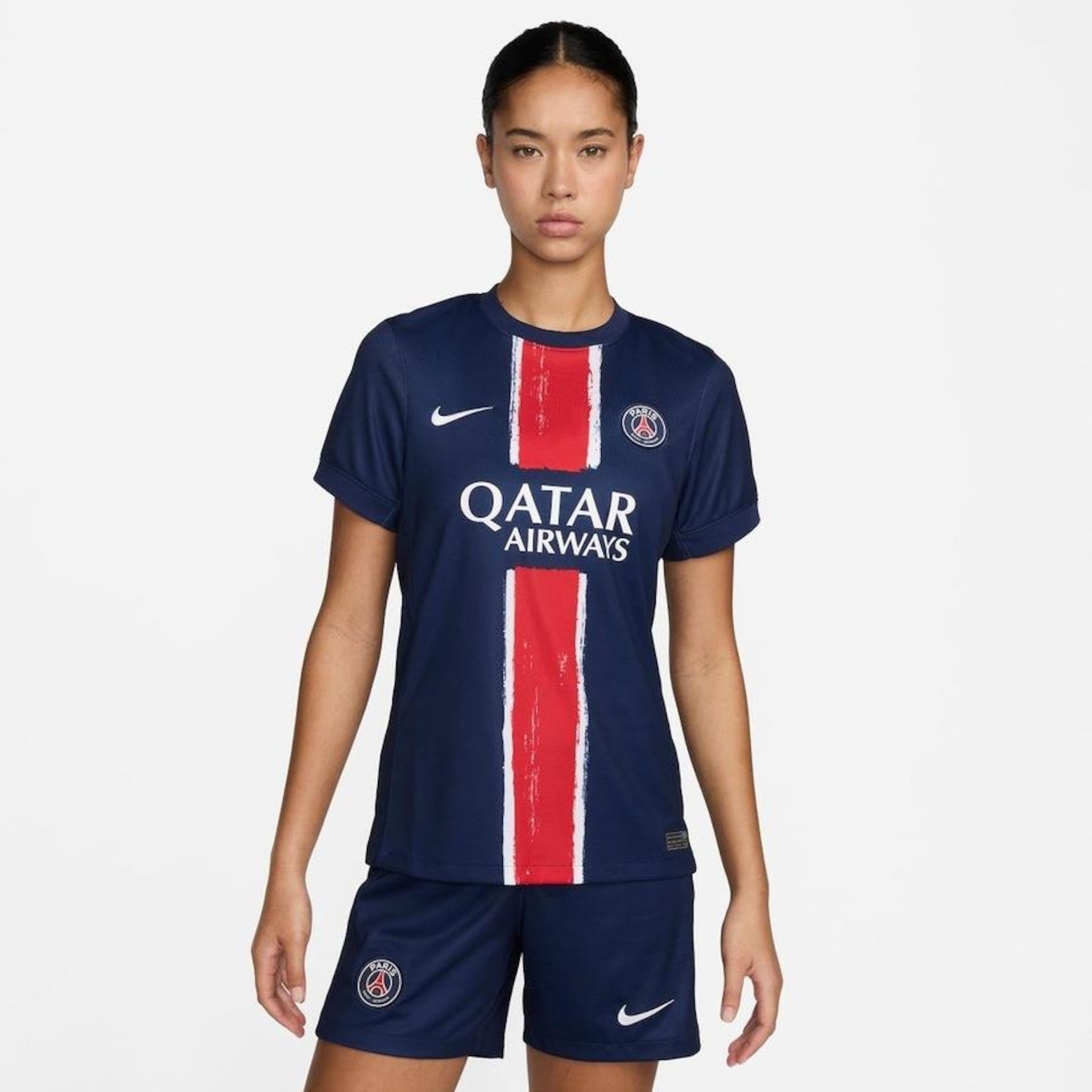 Camisa Paris Saint-German I 2024/25 Torcedora Pro Nike - Feminina - Foto 1