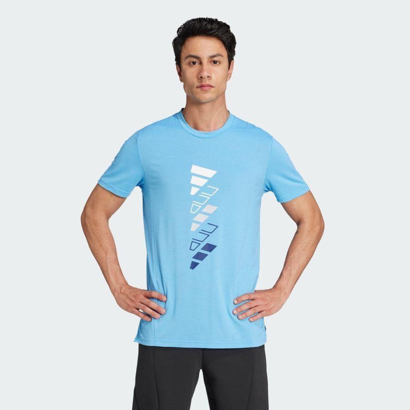 Camiseta adidas Estampada Logo Aeroready Designed For Training - Masculina - Foto 3