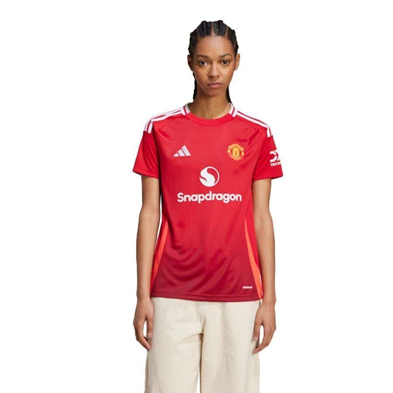 Camisa 1 Manchester United 24/25 adidas - Feminina - Foto 2