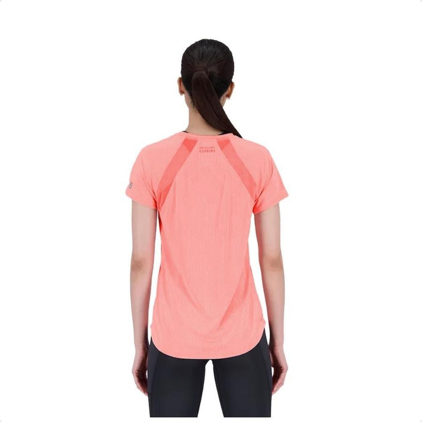 Camiseta New Balance Impact Run Print - Feminina - Foto 2