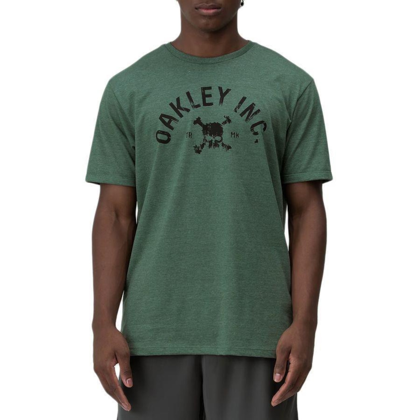 Camiseta Oakley Inc Skull Tee Surplus - Masculina - Foto 1