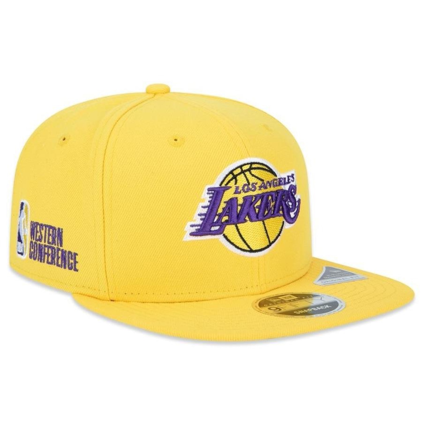 Boné New Era 9Fifty Orig.Fit Los Angeles Lakers Core Nba - Masculino - Foto 2