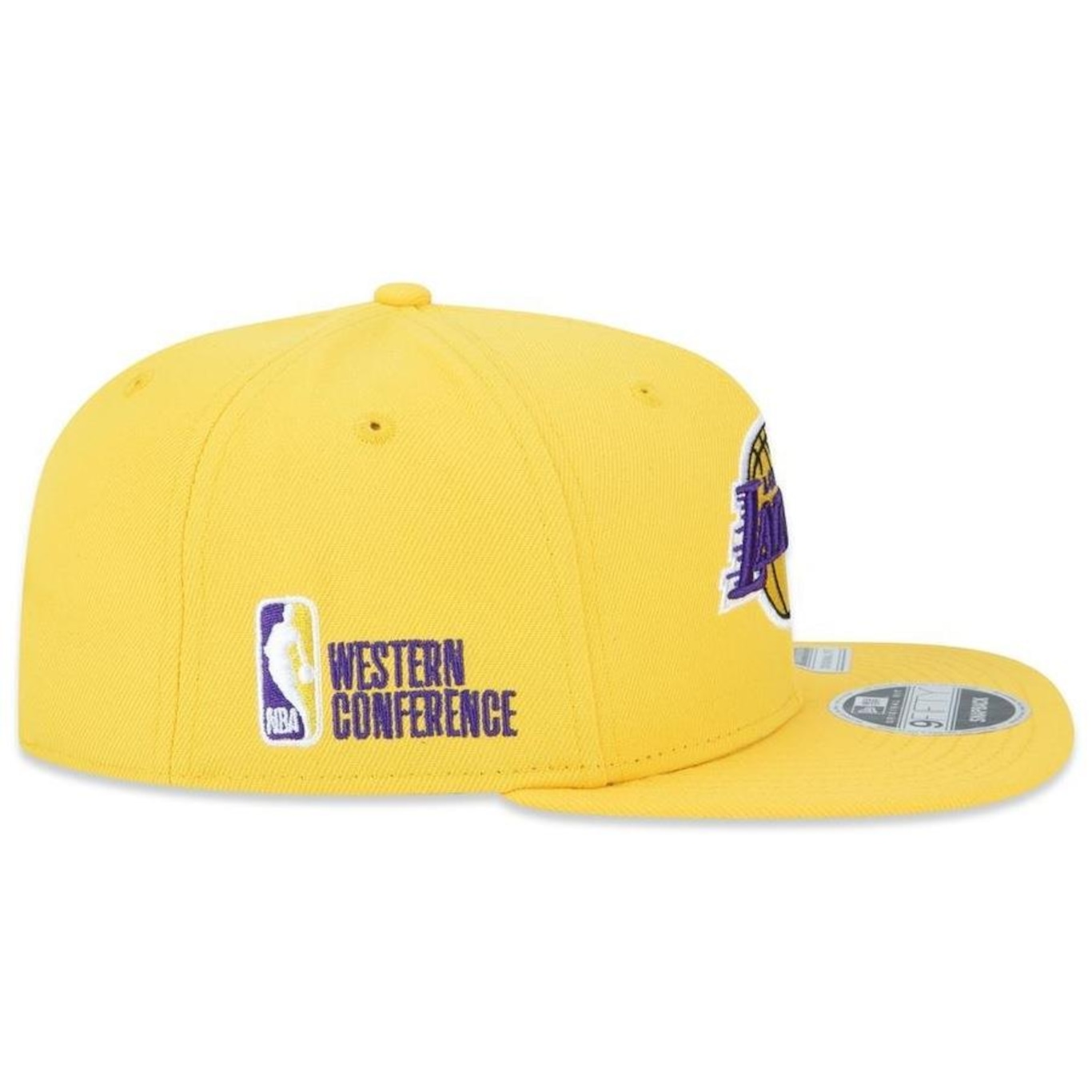 Boné New Era 9Fifty Orig.Fit Los Angeles Lakers Core Nba - Masculino - Foto 5