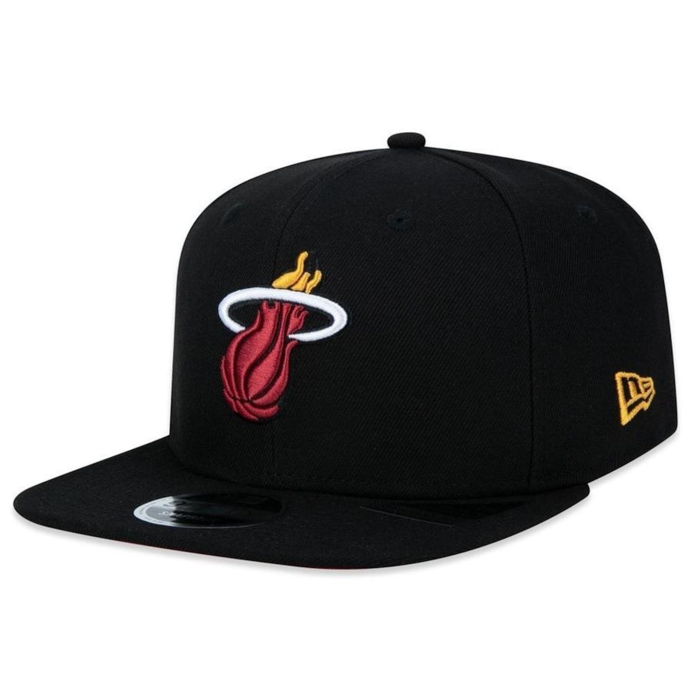 Boné New Era 9Fifty Orig.Fit Miami Heat Core Nba - Masculino - Foto 1