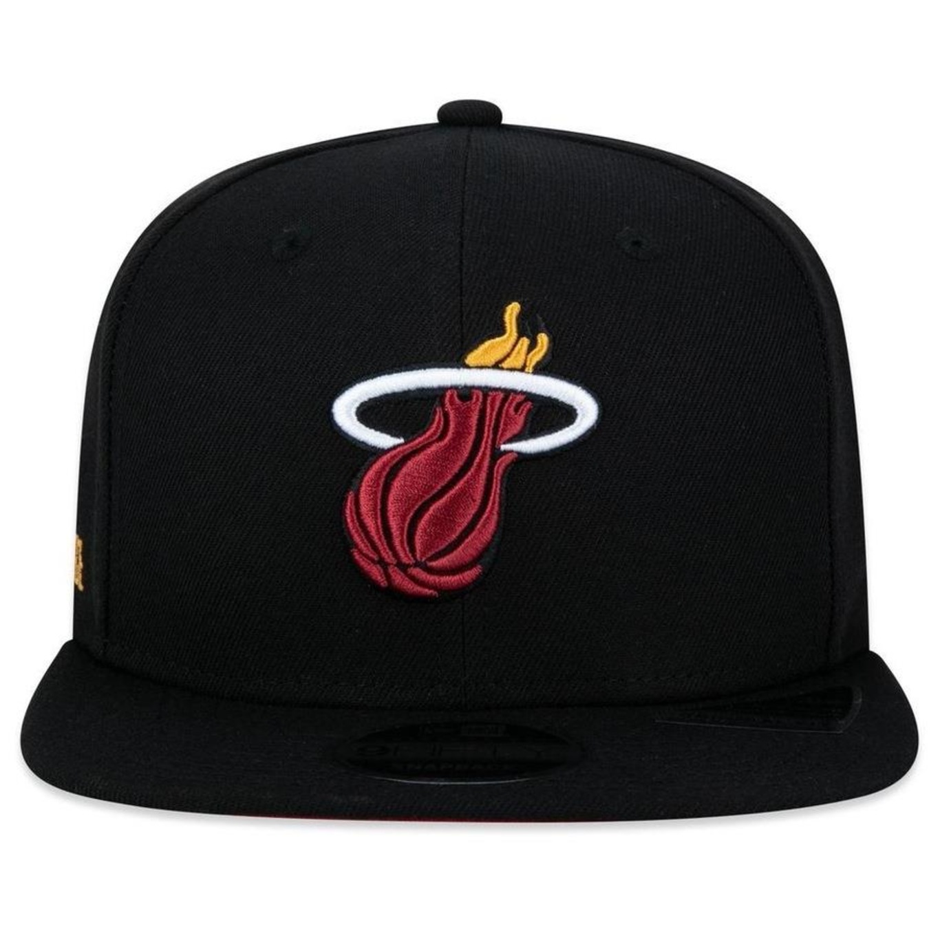 Boné New Era 9Fifty Orig.Fit Miami Heat Core Nba - Masculino - Foto 3