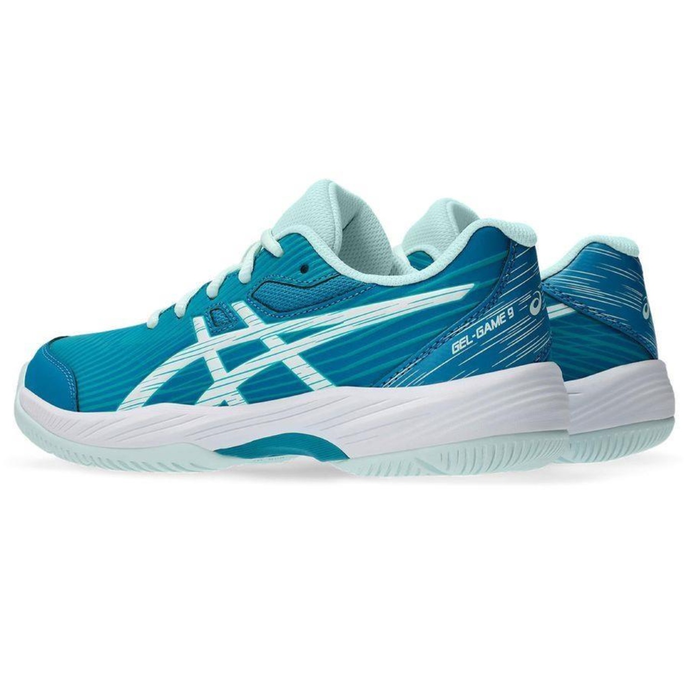 Tênis Asics Gel-Game 9 Gs - Infantil - Foto 4