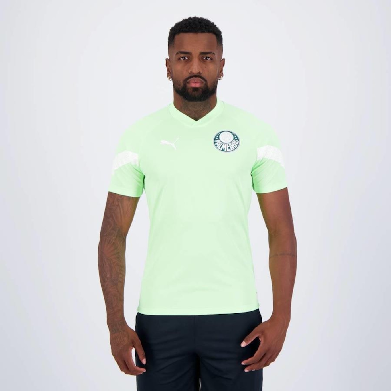 Camisa do Palmeiras Treino 2023 Puma - Masculina - Foto 1