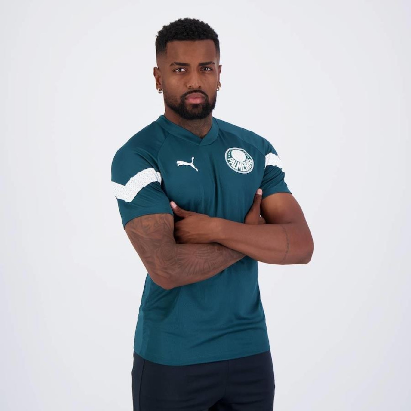 Camisa do Palmeiras Treino 2023 Puma - Masculina - Foto 2