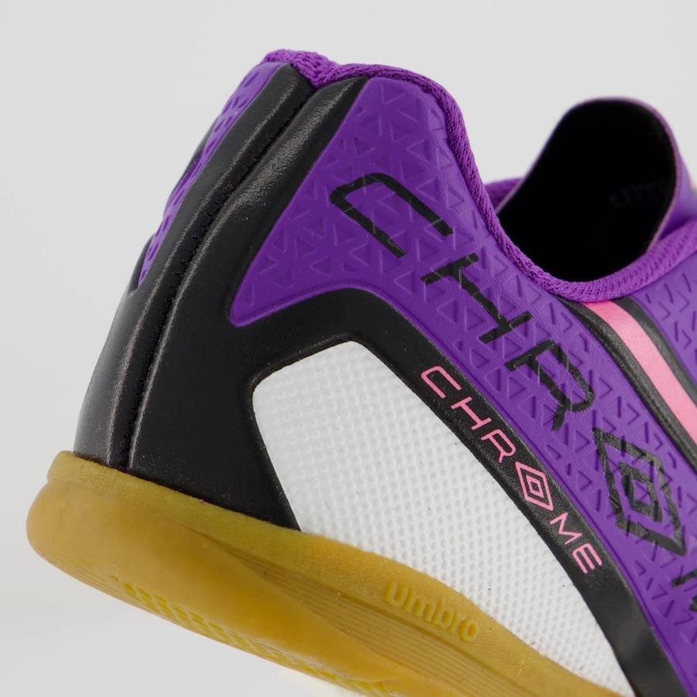 Chuteira Futsal Umbro Chrome - Infantil - Foto 6