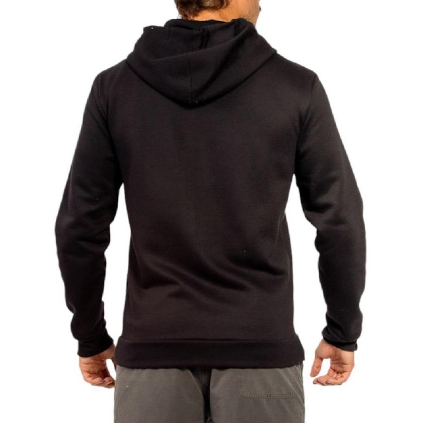 Blusão de Moletom com Capuz Rip Curl Round Logo Zip Thru - Masculino - Foto 3