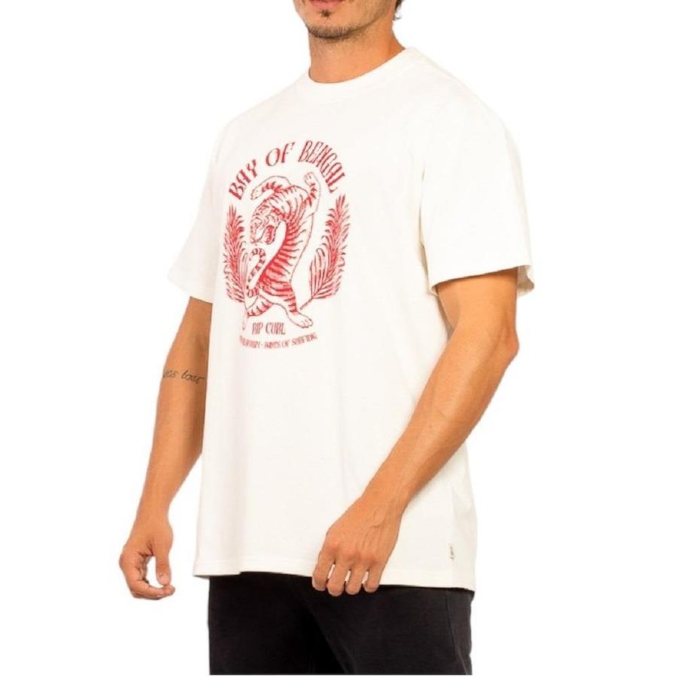 Camiseta Rip Curl Bay Off Bengal Og T - Masculina - Foto 2