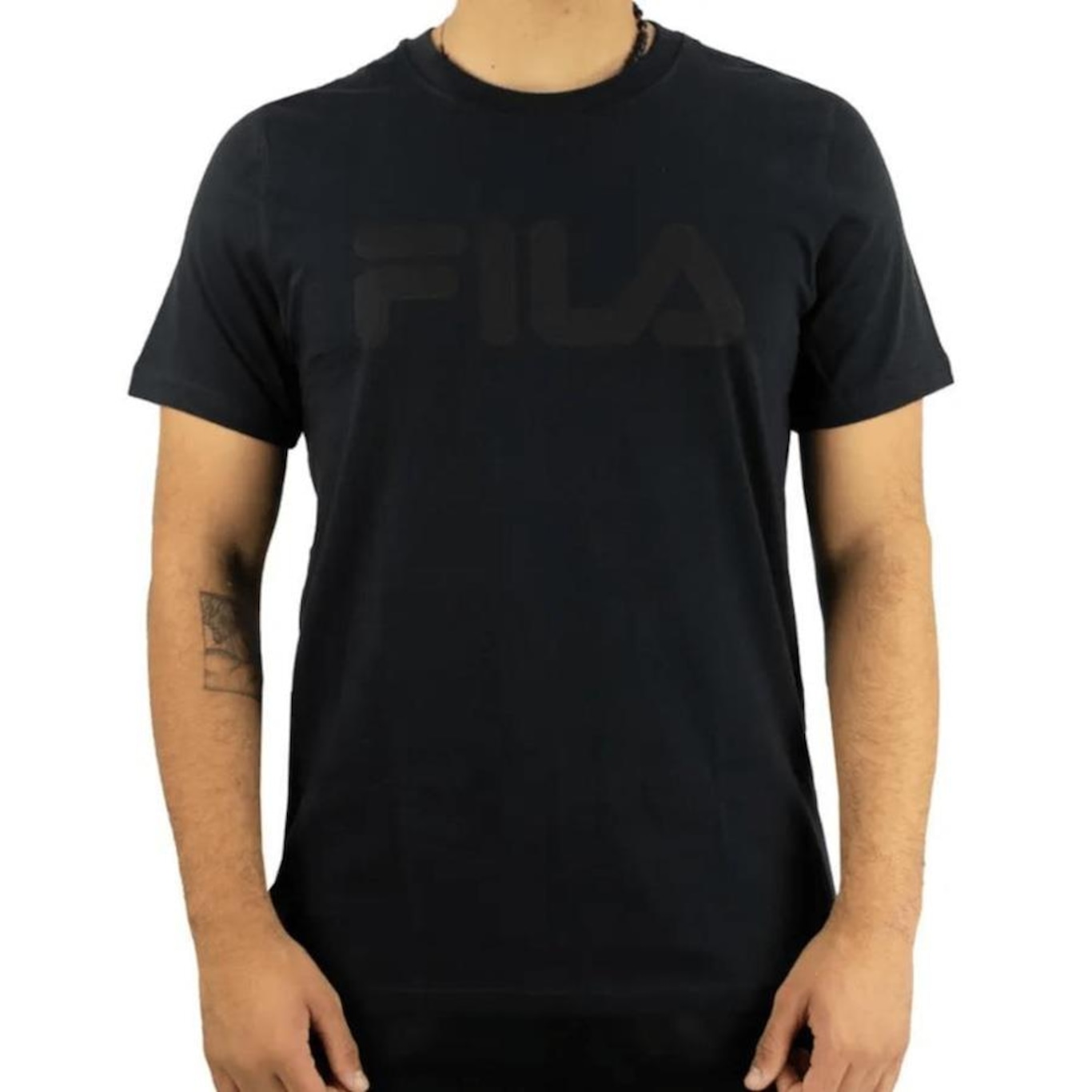 Camiseta Fila Letter - Masculina - Foto 1