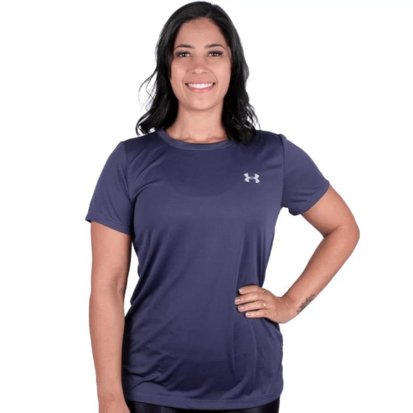 Camiseta Under Armour Tech Ssc - Feminina - Foto 1