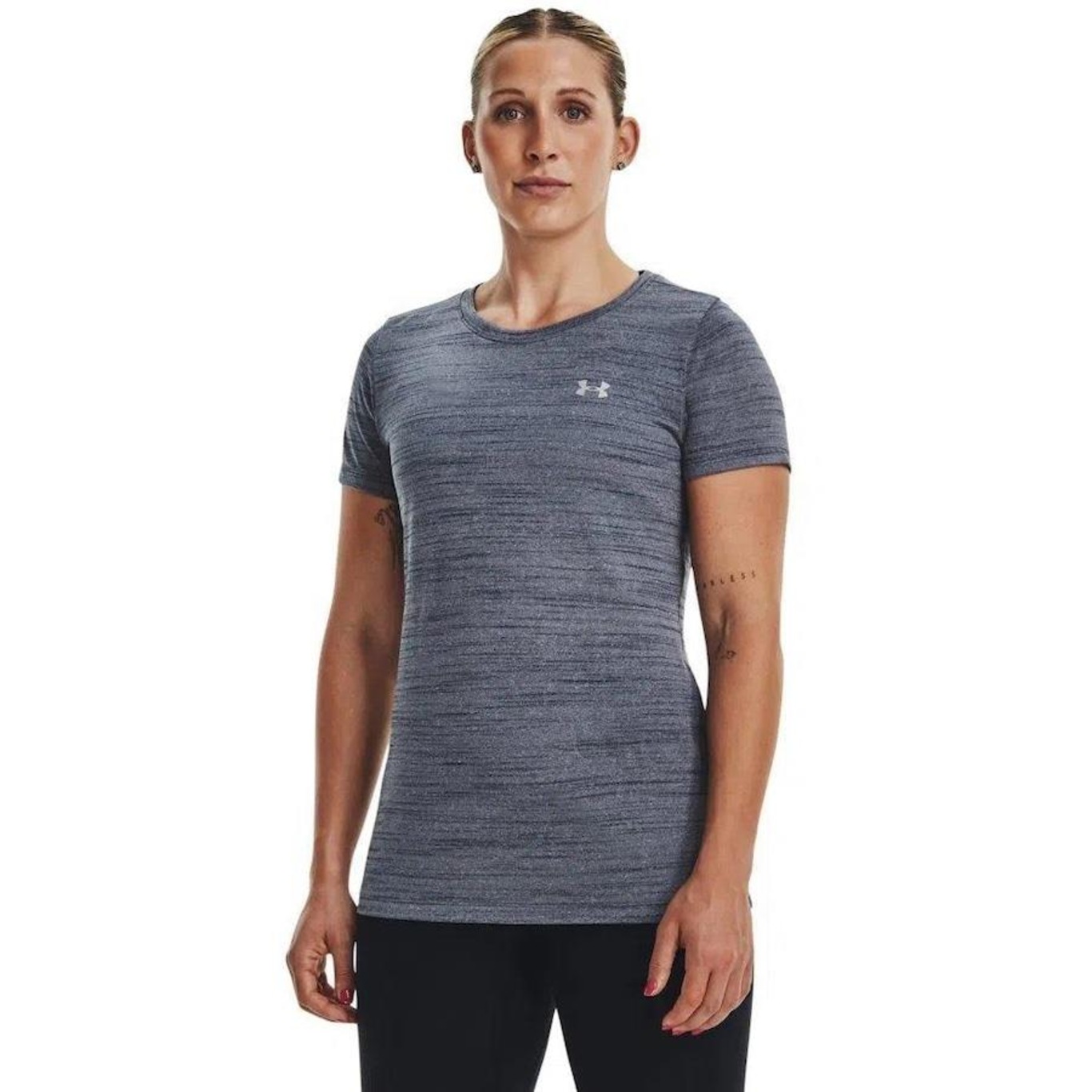 Camiseta Under Armour Tech Tiger - Feminina - Foto 1