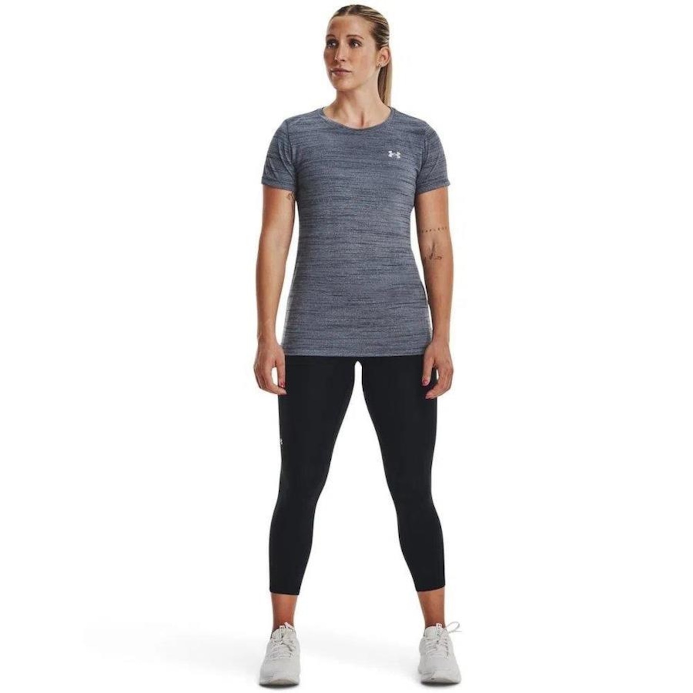 Camiseta Under Armour Tech Tiger - Feminina - Foto 2