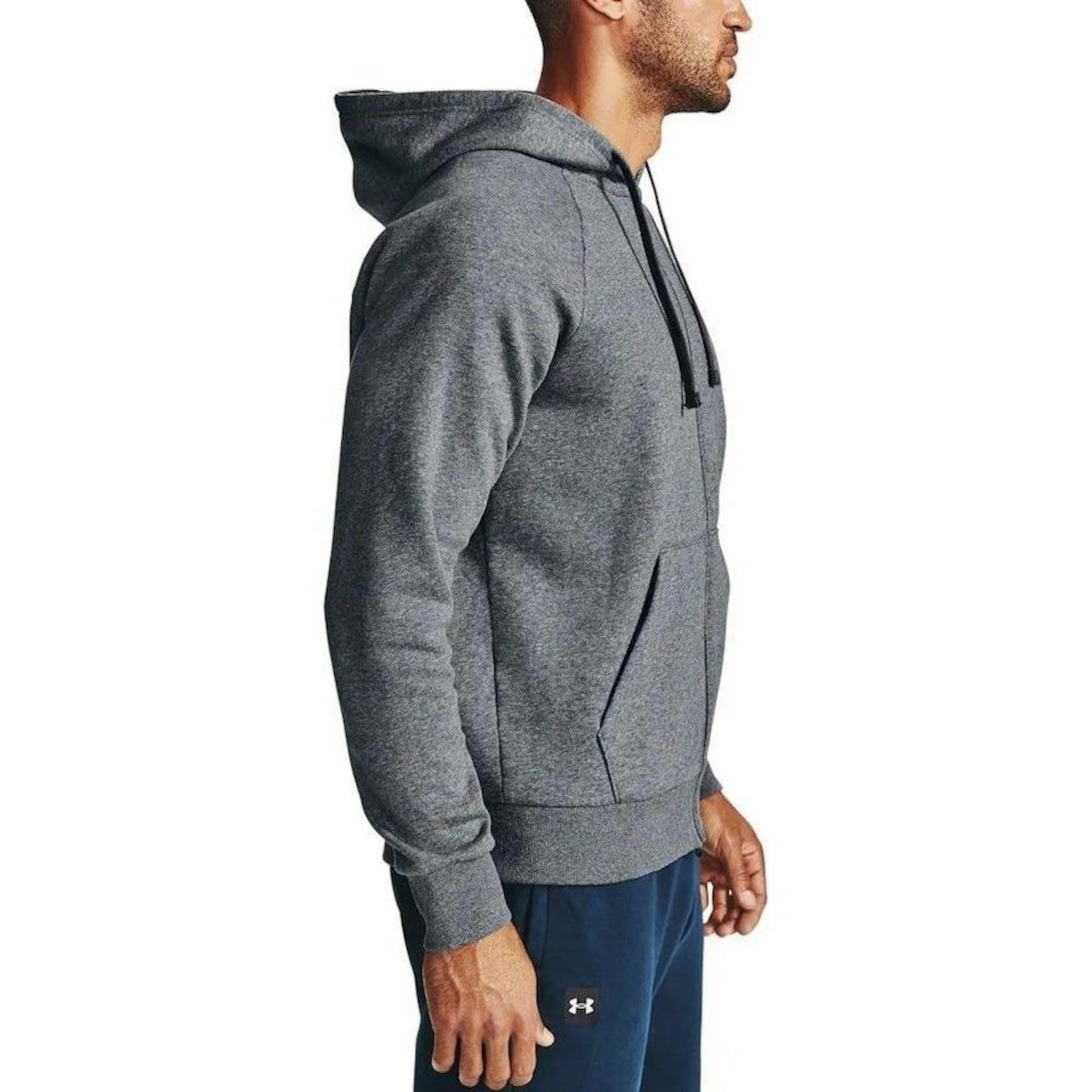 Jaqueta de Moletom Under Armour Rival Fleece - Masculina - Foto 4