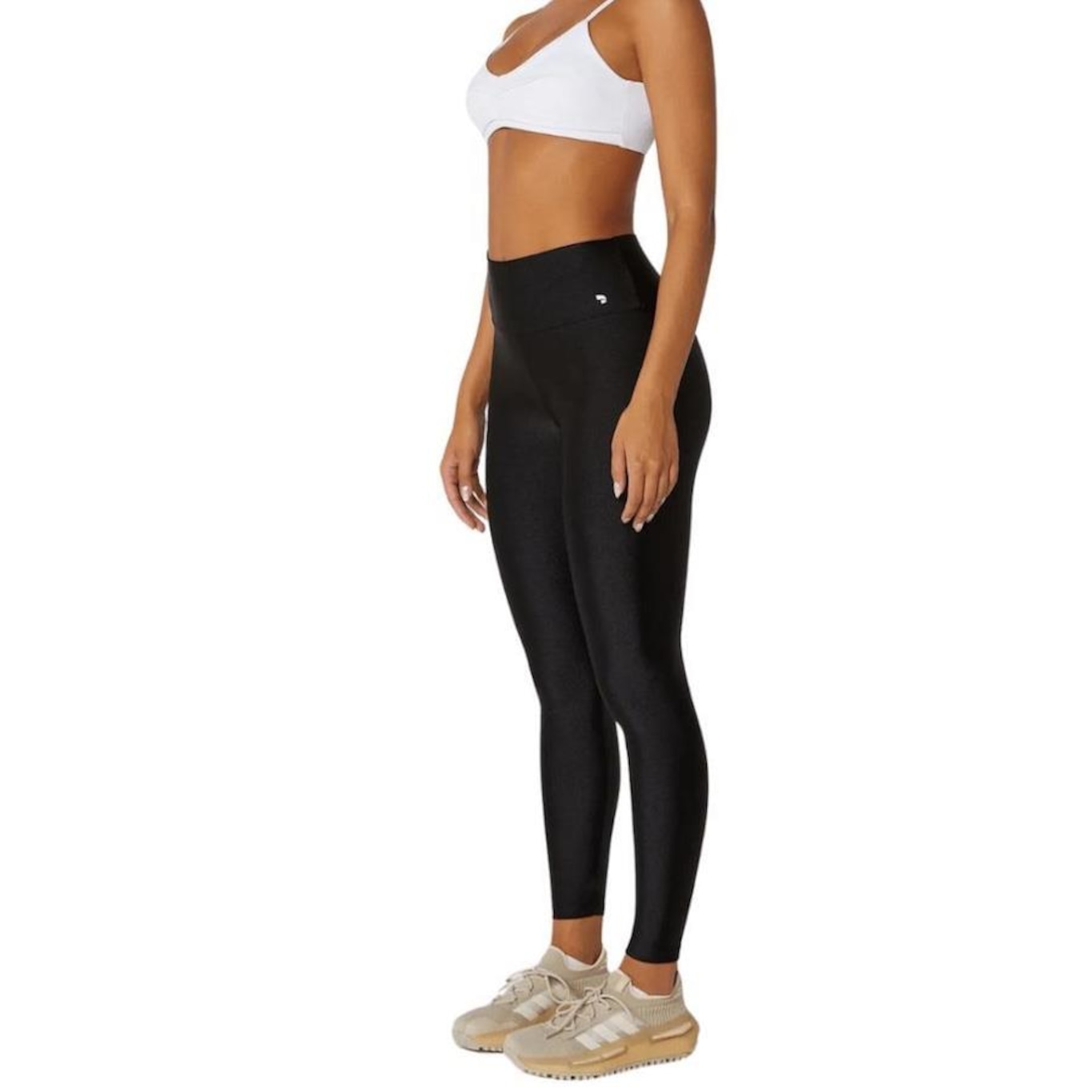 Legging Alto Giro Eterna Shine - Feminina - Foto 1