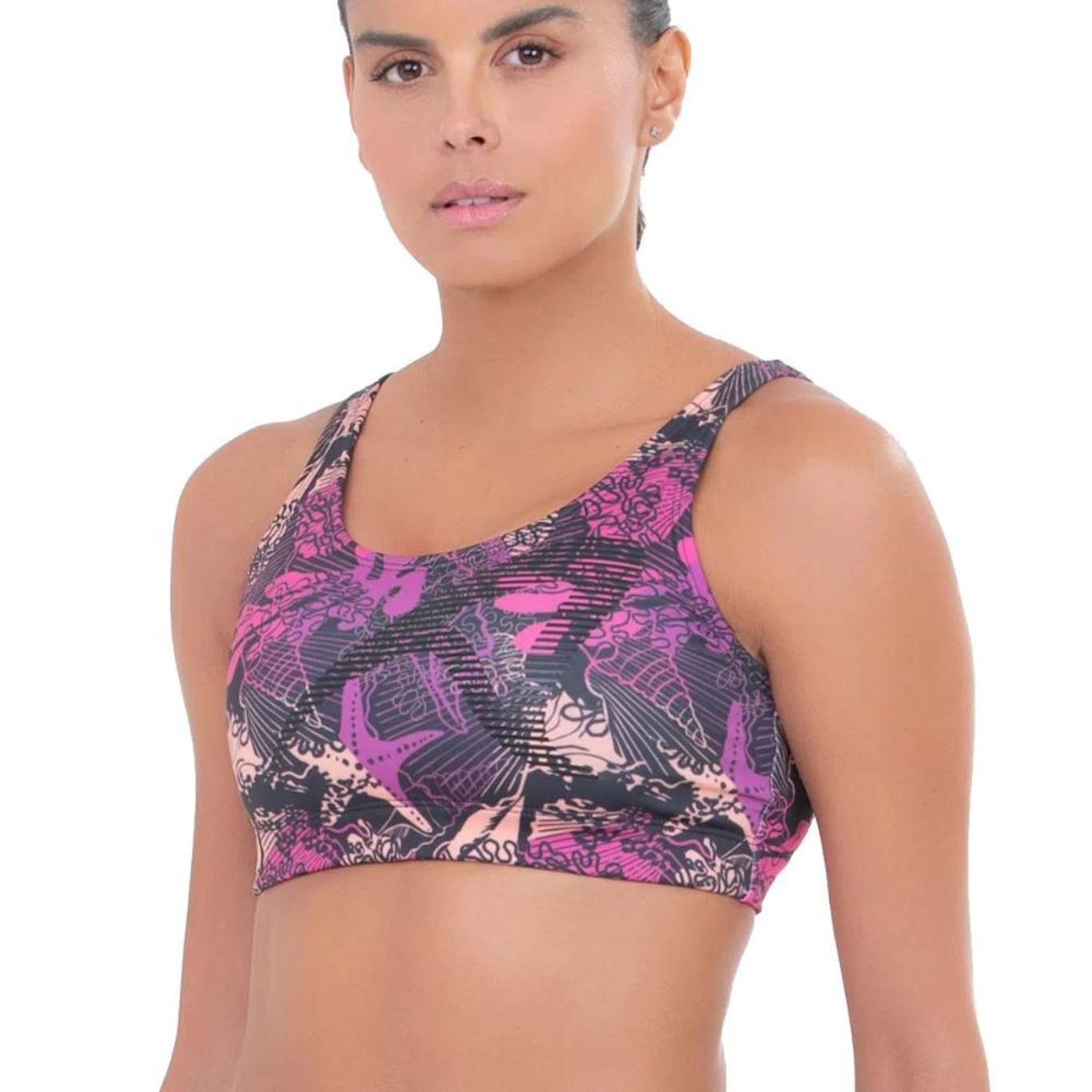 Top Authen Signature Solid - Feminino - Foto 1