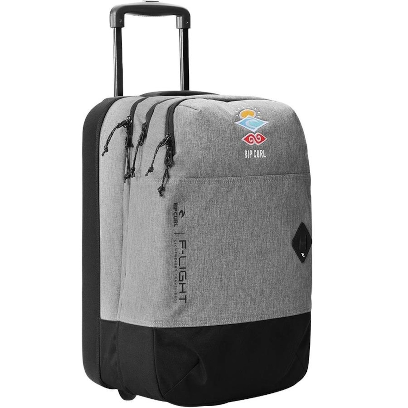 Mala Rip Curl Viagem Com Rodinhas F-Light Cabin 35L Icons Grey Marle Importada - Foto 1