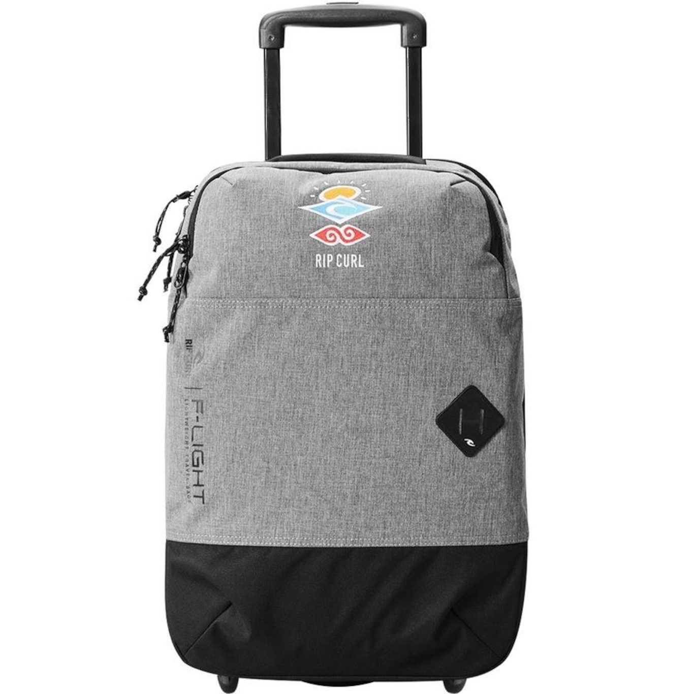 Mala Rip Curl Viagem Com Rodinhas F-Light Cabin 35L Icons Grey Marle Importada - Foto 2