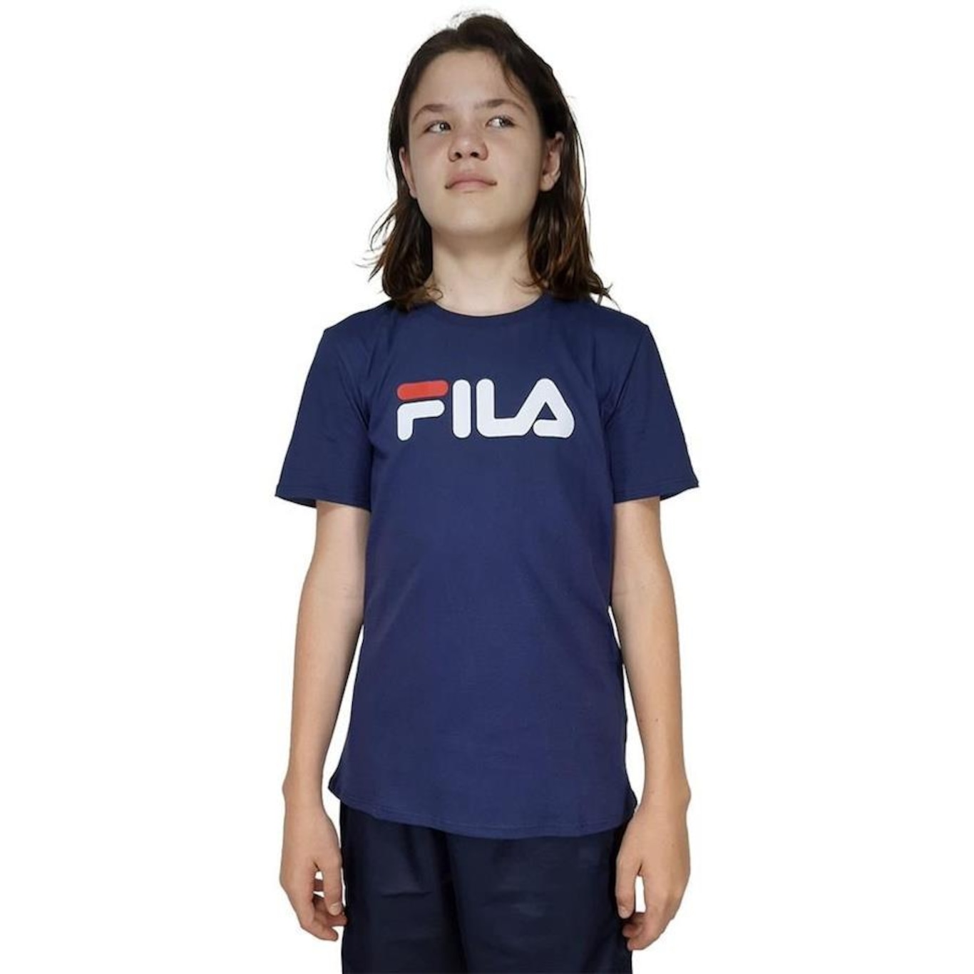 Camiseta Fila Letter Premium - Infantil - Foto 1