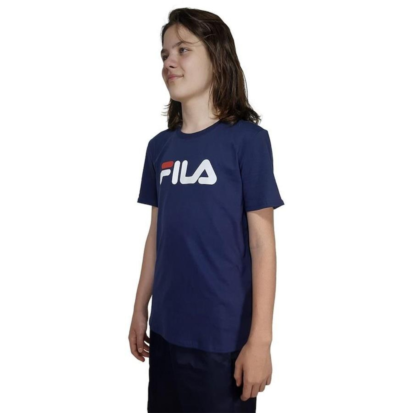 Camiseta Fila Letter Premium - Infantil - Foto 3