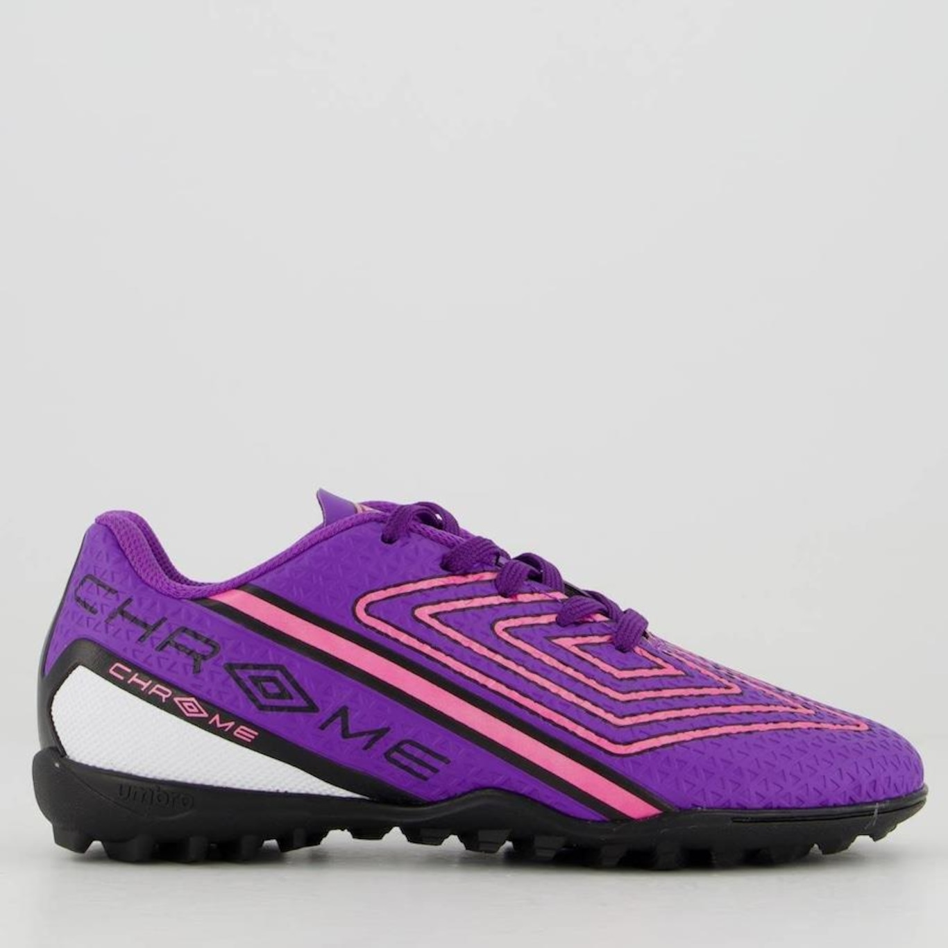 Chuteira Society Umbro Chrome - Infantil - Foto 1