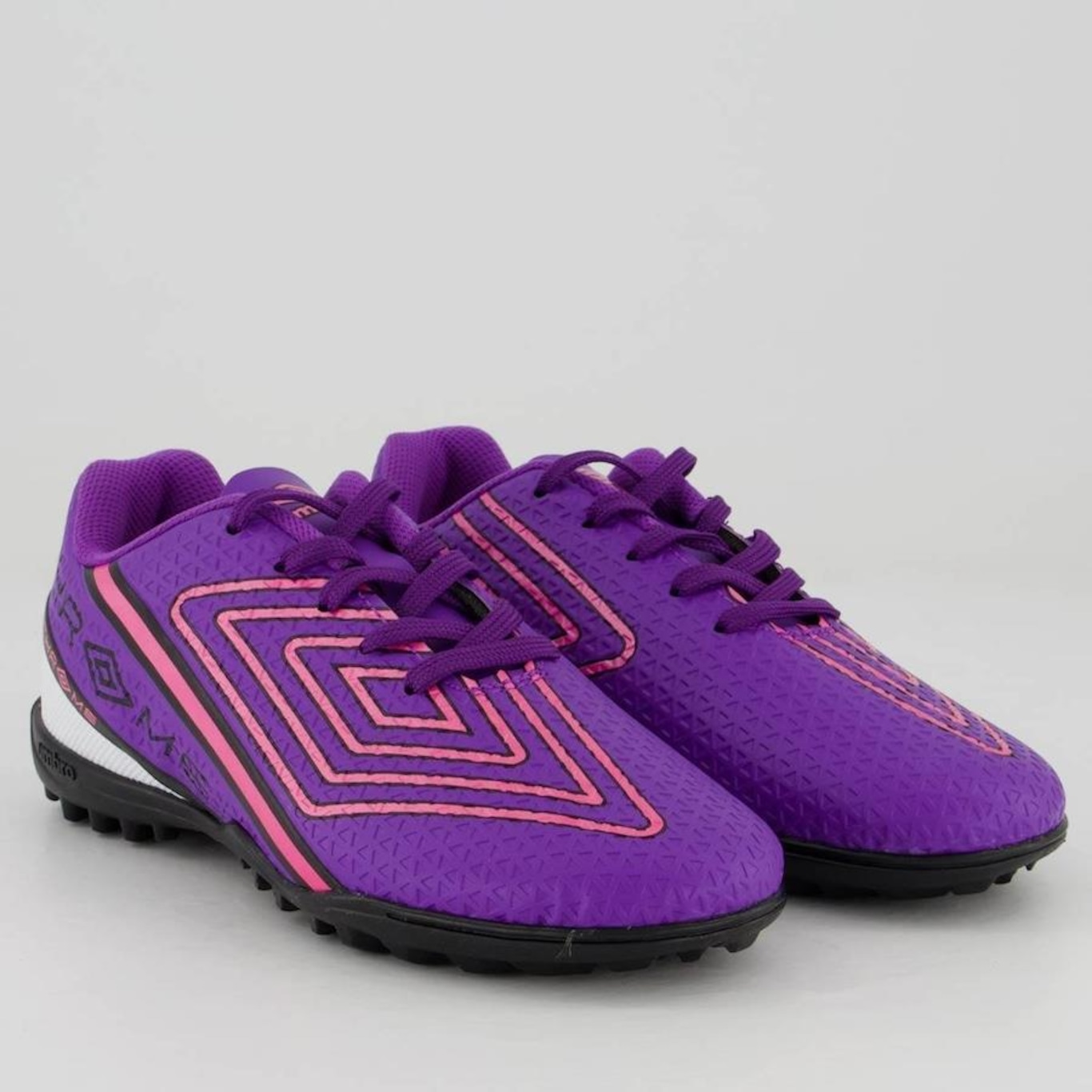 Chuteira Society Umbro Chrome - Infantil - Foto 2