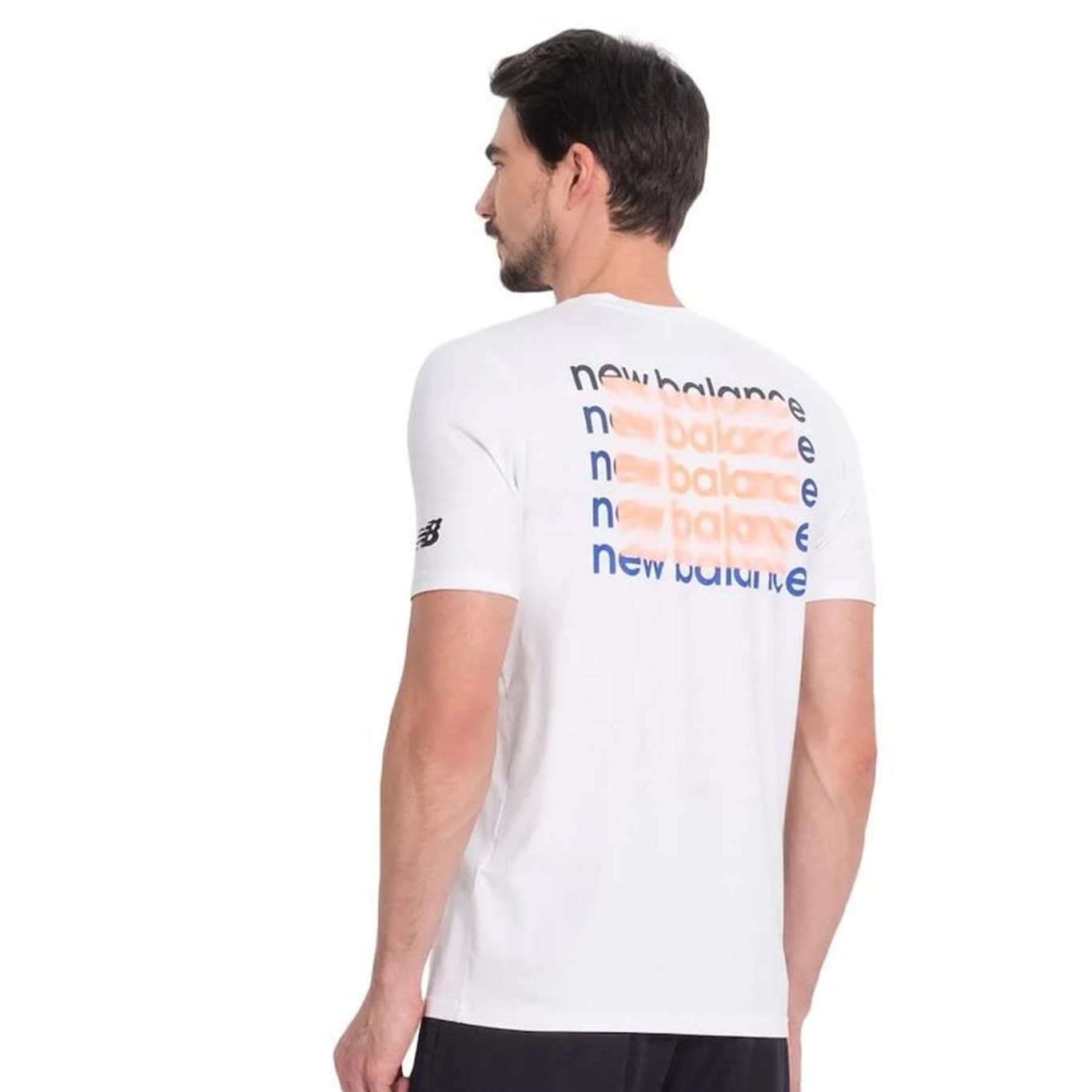 Camiseta New Balance Tenacity Print - Masculina - Foto 2