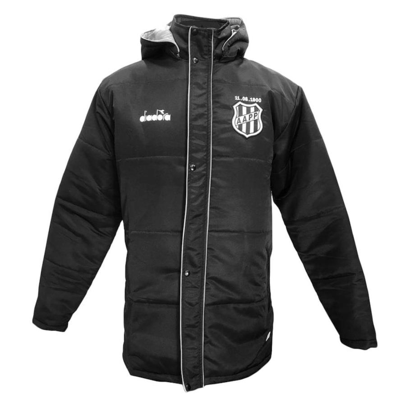 Jaqueta Diadora Ponte Preta Parka 2024 Masculina - Foto 1