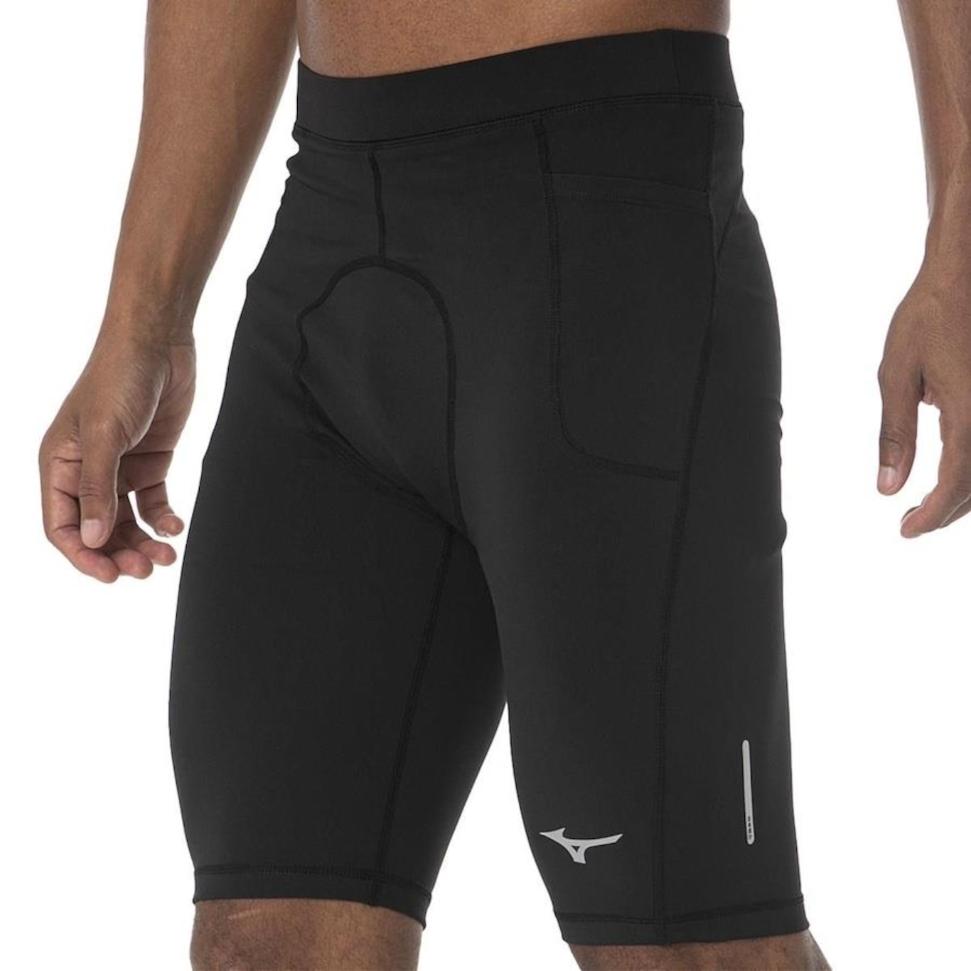 Bermuda de Compressão Mizuno Pockets - Masculino - Foto 1