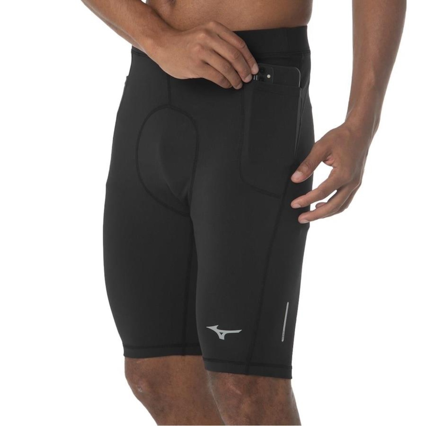 Bermuda de Compressão Mizuno Pockets - Masculino - Foto 3