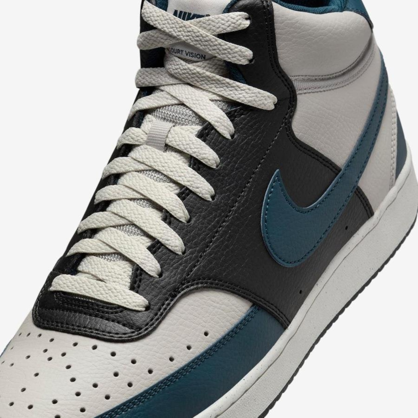 Tênis Nike Court Vision Mid Nn - Masculino - Foto 6