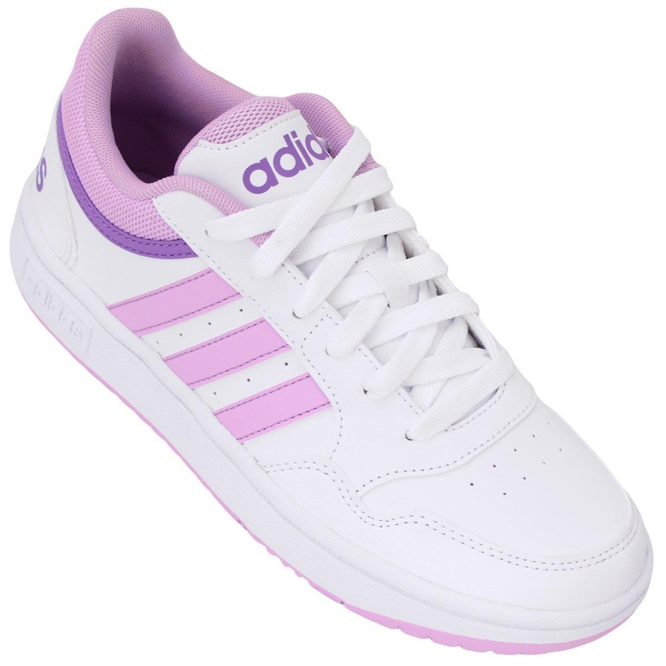 Tênis adidas Hoops 3.0 - Infantil - Foto 2