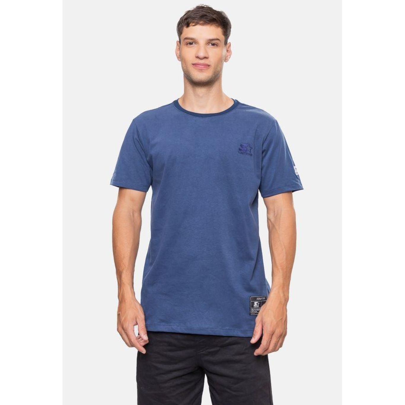 Camiseta Starter Basic Azul Marinho - Starter - Masculino - Foto 1