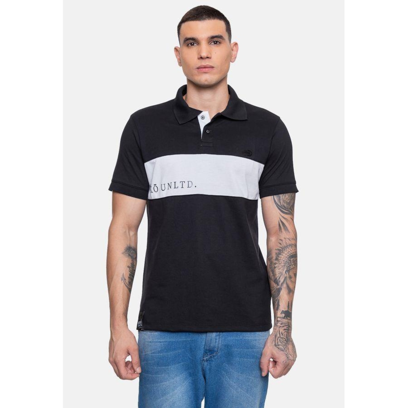 Camisa Polo Ecko Piquet - Masculina - Foto 2